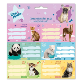 Ученически етикети ARS UNA Sweet Animals