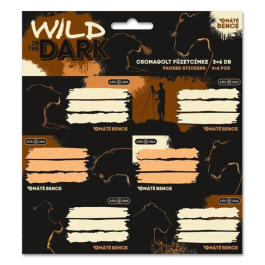 Ученически етикети Ars Una Wild in the dark (5543) 