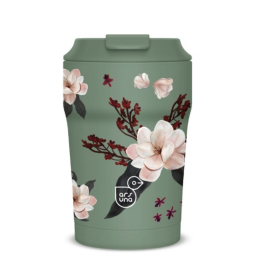 Термо чаша Ars Una 350 ml - Flowery green (5535)