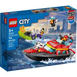 LEGO® City 60373 - Пожарникарска спасителна лодка