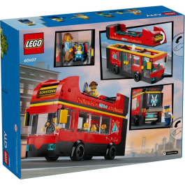 LEGO® City 60407 - Двуетажен автобус за разглеждане на забележителности