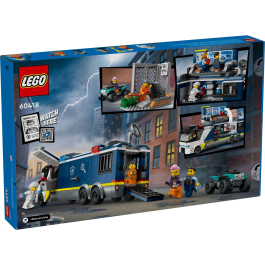LEGO® City 60418 - Камион с мобилна полицейска лаборатория