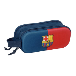 Ученически несесер с две отделения F.C. Barcelona 3D