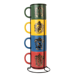 Комплект чаши Grupo Erik - Harry Potter, 4 бр. 300 ml