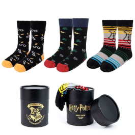 Подаръчен комплект Harry Potter 3 чифта чорапи, EU 38 - 45
