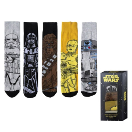 Комплект 5 чифта чорапи Star Wars, EU 38-45