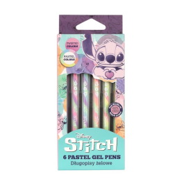 Брокатни флумастери TWISTY 6 цвята Stitch Pastel
