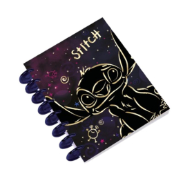 Тетрадка с пластмасова спирала А5 - Stitch GOLD - 3