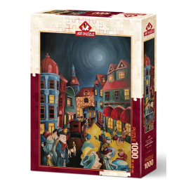 Пъзел Art Puzzle Вечер в градчето 1000 части