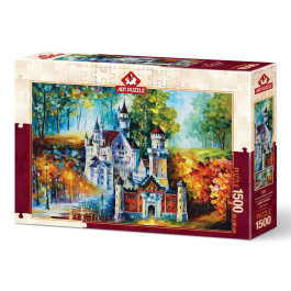 Пъзел Art Puzzle Neuschwanstein 1500 части