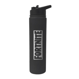 Термо бутилка от неръждаема стомана Fortnite black 750ml