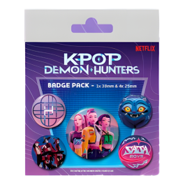 Комплект значки K-Pop Demon Hunters - 5 броя