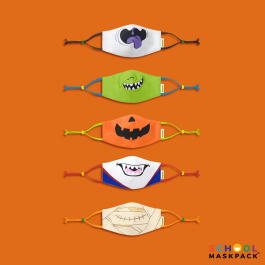 Crayola™ Kids Halloween, детски маски за лице в сет, 5 броя 
