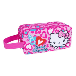 Ученически несесер с три ципа COOLPACK - PRIMUS - Hello Kitty Pink