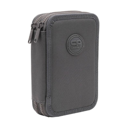 Ученически несесер с ЕКО пособия COOLPACK - JUMPER 2 - rpet GREY
