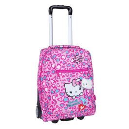 Ученическа раница на колела Coolpack - Compact - Hello Kitty Pink