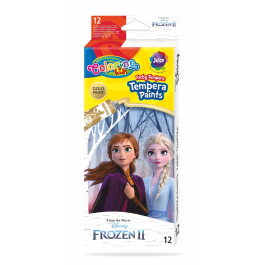 Темперни бои Frozen в тубички 12 цвята Colorino