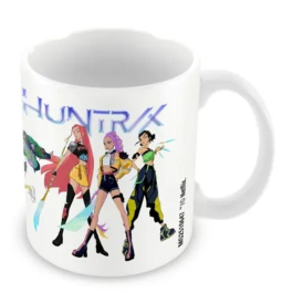 Керамична чаша K-Pop Demon Hunters бяла Huntrix