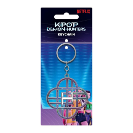 Метален ключодържател K-Pop Demon Hunters, Huntrix logo