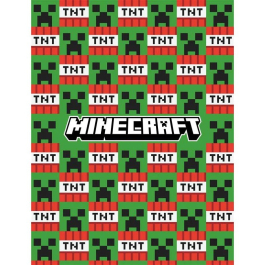 Поларено одеяло Minecraft 4165 130*170