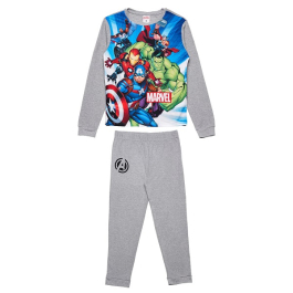 Пижама Marvel сива в луксозна кутия