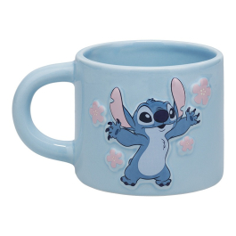 Релефна керамична чаша Stitch 400 ml
