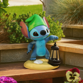 Соларна градинска лампа Stitch Gnome
