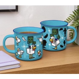 Термочувствителна чаша Minecraft Chicken Jockey 350ml