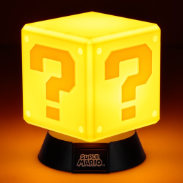 Лампа Super Mario Question Block Icon, с нарушена опаковпа