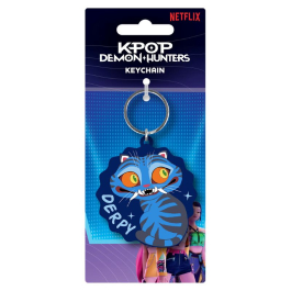 ключодържател k-pop demon hunters, derpy tiger, pvc ключодържател, детски ключодържател
