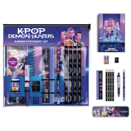 Комплект ученически пособия в несесер K-Pop Demon Hunters Huntrix