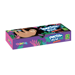 Темперни бои в бурканчета 12 цвята Wildkid Colorino