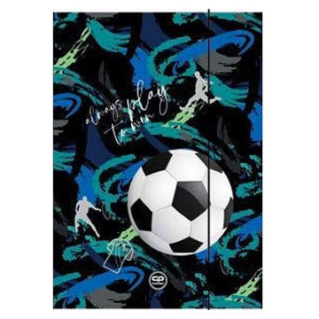 Папка с ластик A4 Coolpack - FOOTBALL NAVY