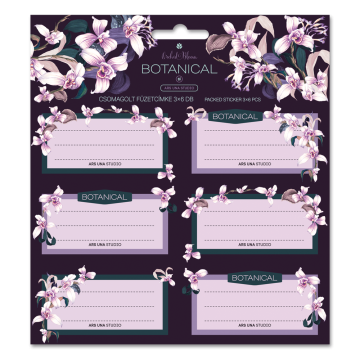 Ученически етикети Botanic Orchid Ars Una