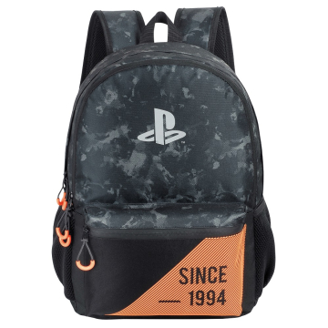 ученическа раница PLAYSTATION since 1994, с две основни отделения, голям преден джоб и два странични мрежести джоба