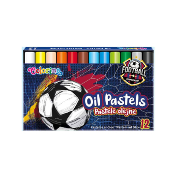 Маслени пастели 12 цв. Colorino Football 