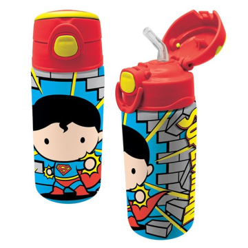 Метална бутилка Superman Chibby