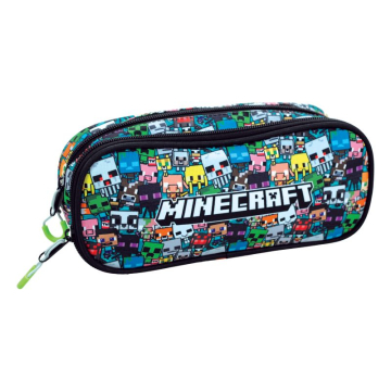Ученически овален несесер Minecraft Chibi