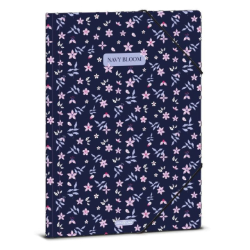 Папка с ластик Navy bloom (5561) Ars Una