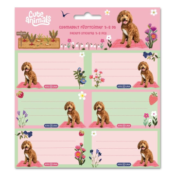 Ученически етикети ARS UNA Doggie (5458) 