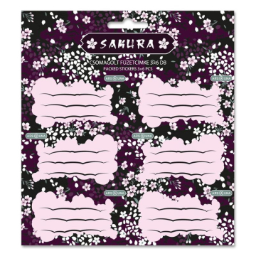 Ученически етикети Ars Una Sakura (5531) 