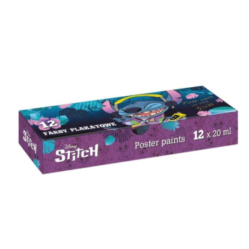 Темперни бои в бурканчета 12 цвята Colorino Stitch