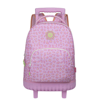 Ученическа раница на колела Mayfair May too good to be true pink