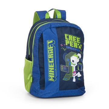 Ученическа раница Minecraft Creeper Anatomy Neon.