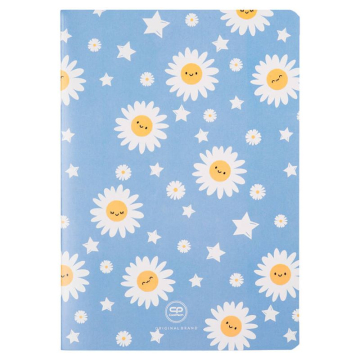 Тетрадка А5 Coolpack мека корица PP 32 л. ред Daisy Sun