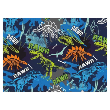 Блок за рисуване №4 Rainbow - Dinosaurs, 190 g, 10 листа