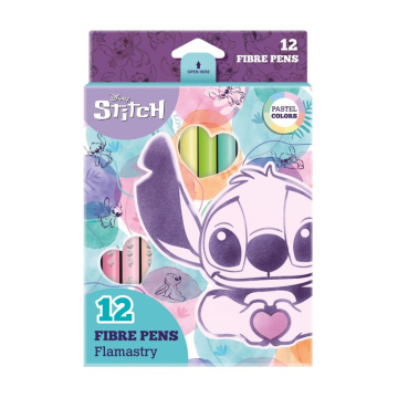 Флумастери 12 цвята Stitch Pastel