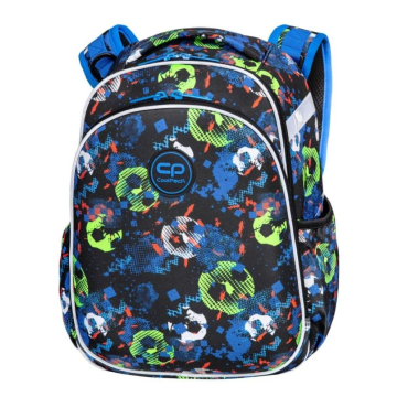 Ученическа раница COOLPACK - TURTLE - FOOTBALL BLUE