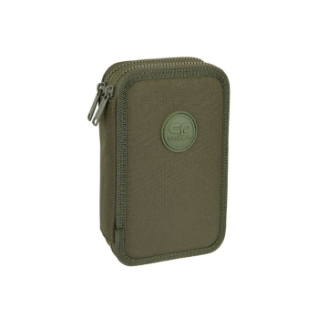 Ученически несесер с ЕКО пособия COOLPACK - JUMPER 2 - OLIVE rpet 
