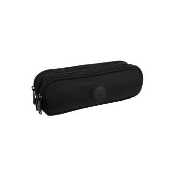 Ученически несесер с два ципа COOLPACK - CLIO - rpet BLACK